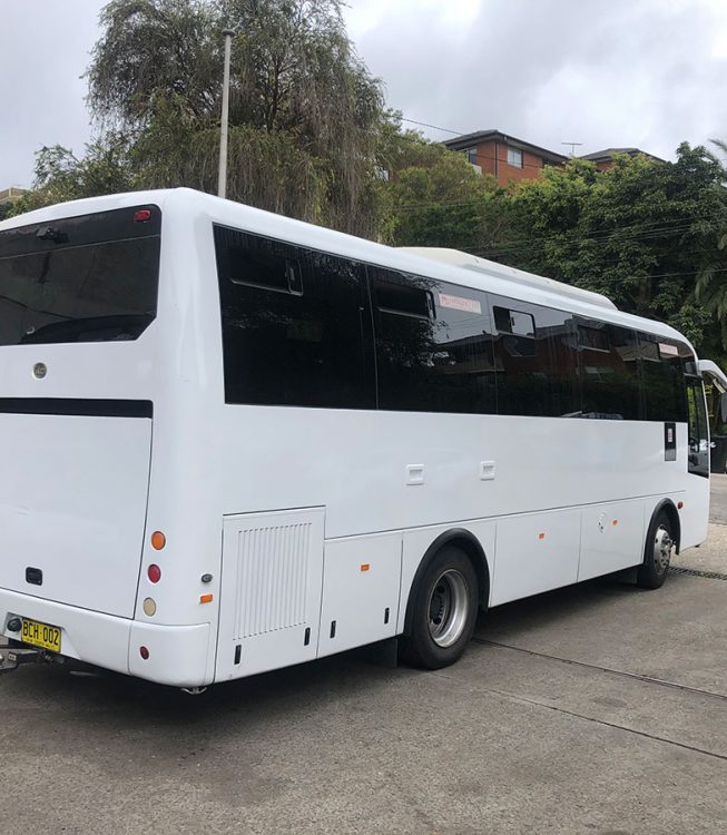 luxurious limo bus sydney