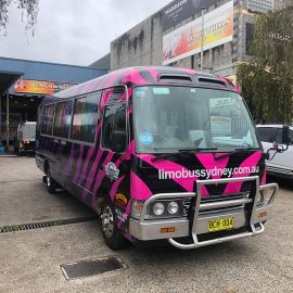 luxurious limo bus sydney