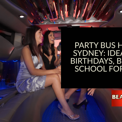 Party Bus Hire in Sydney Ideal for Birthdays, Bucks & School Formals